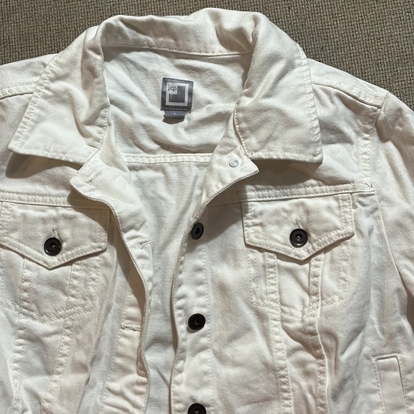 JcPenney White Denim Jacket - Picture 3 of 5